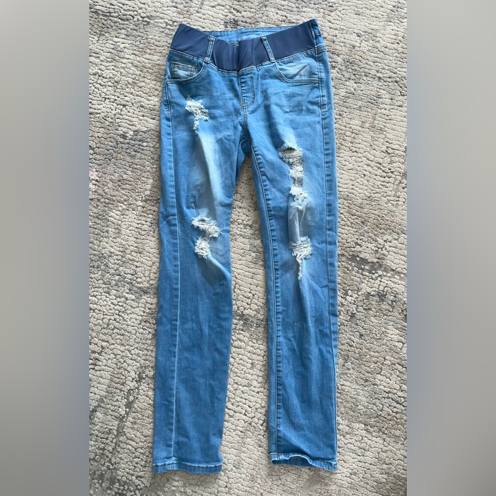 SHEIN maternity jeans size 8